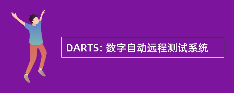 DARTS: 数字自动远程测试系统