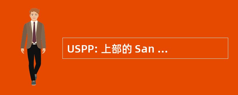 USPP: 上部的 San Pedro 伙伴关系