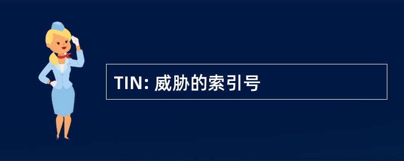 TIN: 威胁的索引号