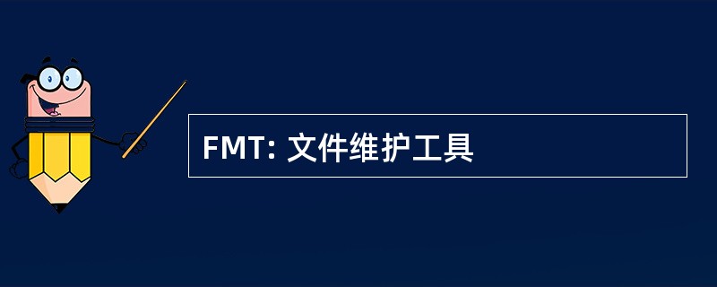 FMT: 文件维护工具