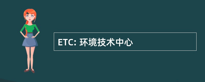 ETC: 环境技术中心