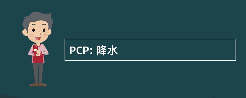 PCP: 降水