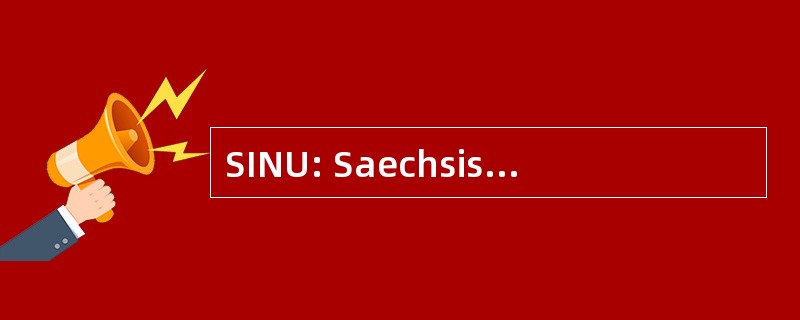 SINU: Saechsischer Informationsdienst 自然与 Umwelt