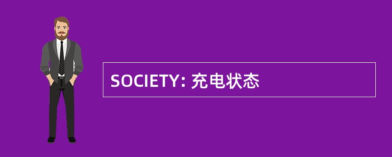 SOCIETY: 充电状态