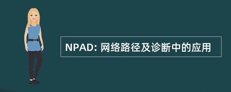 NPAD: 网络路径及诊断中的应用