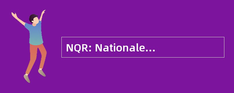 NQR: Nationaler Qualifikationsrahmen