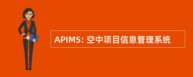 APIMS: 空中项目信息管理系统