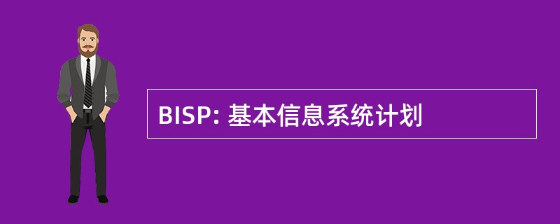 BISP: 基本信息系统计划