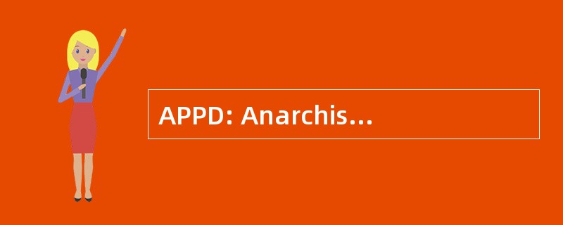 APPD: Anarchistische Pogopartei 德国