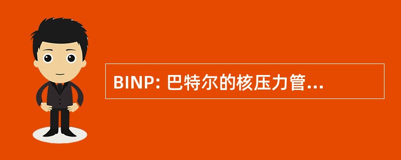 BINP: 巴特尔的核压力管道的完整性