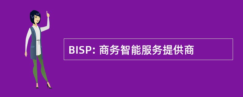 BISP: 商务智能服务提供商