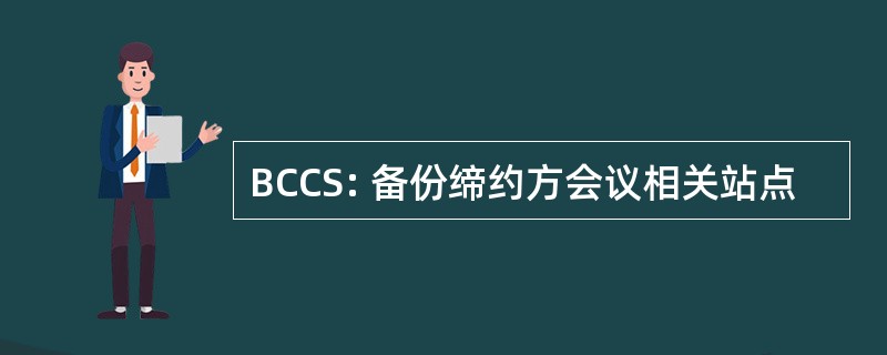 BCCS: 备份缔约方会议相关站点