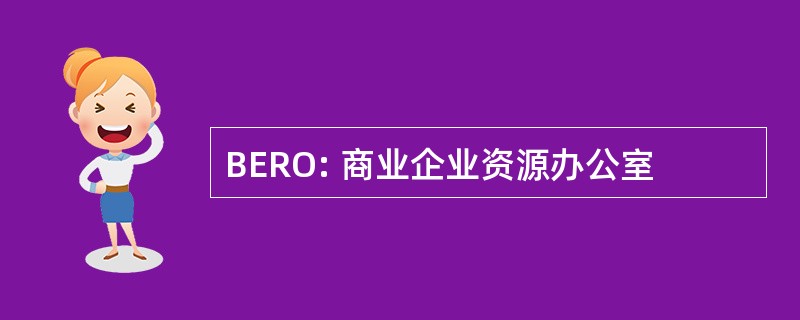 BERO: 商业企业资源办公室