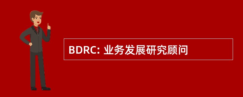 BDRC: 业务发展研究顾问