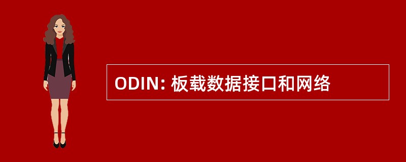 ODIN: 板载数据接口和网络