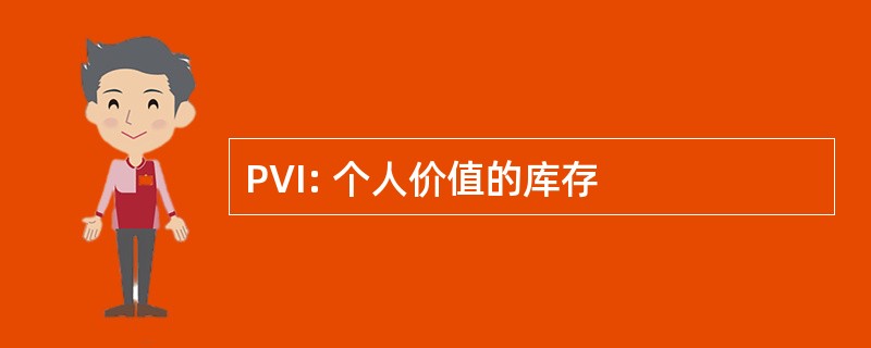 PVI: 个人价值的库存