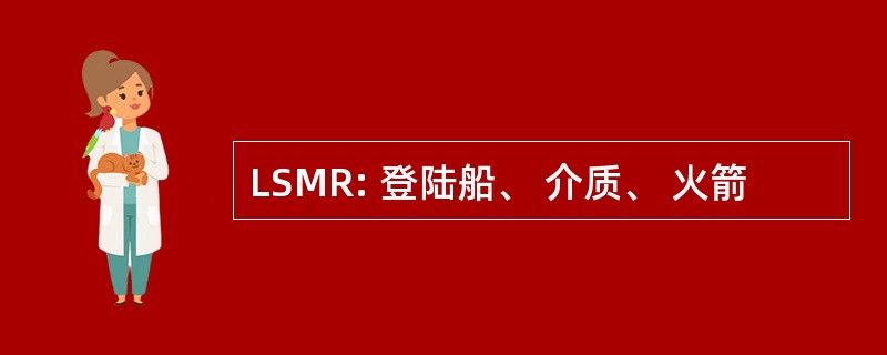 LSMR: 登陆船、 介质、 火箭