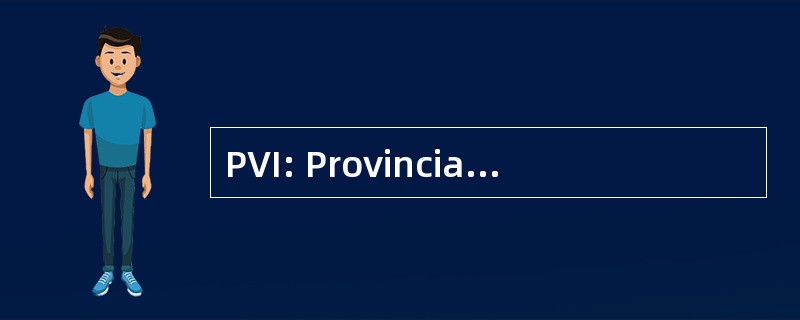 PVI: Provinciaal Veiligheid Instituut