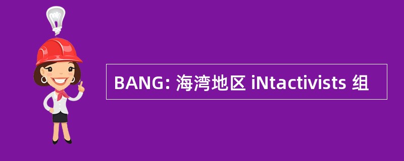 BANG: 海湾地区 iNtactivists 组