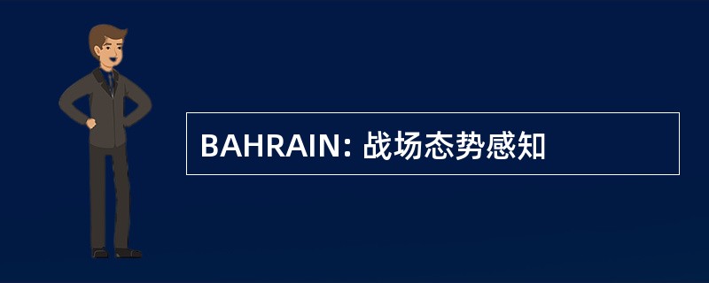 BAHRAIN: 战场态势感知