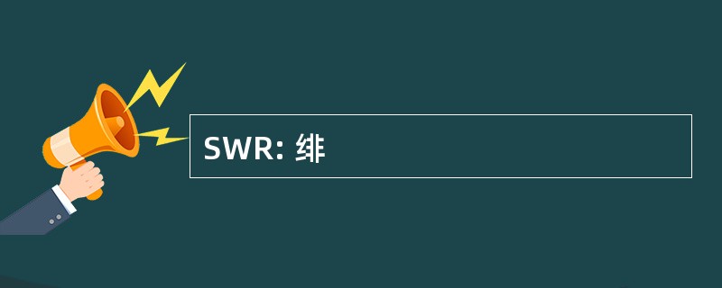 SWR: 绯