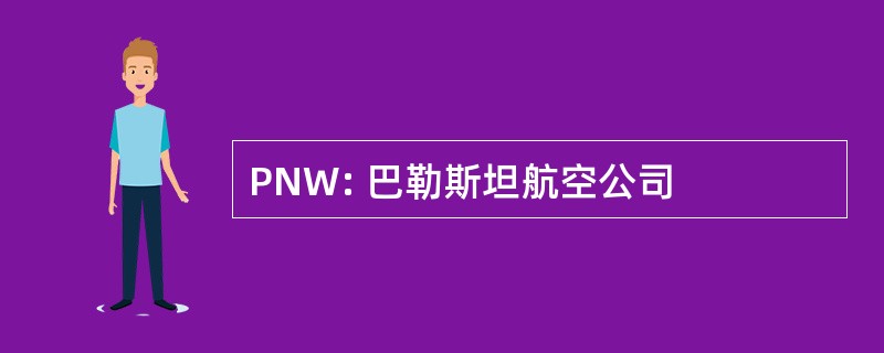 PNW: 巴勒斯坦航空公司