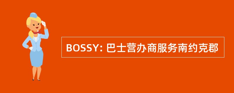 BOSSY: 巴士营办商服务南约克郡