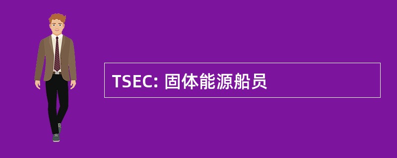 TSEC: 固体能源船员