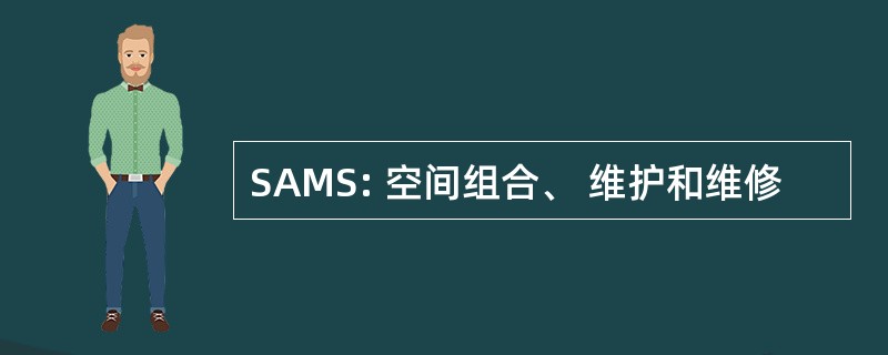 SAMS: 空间组合、 维护和维修