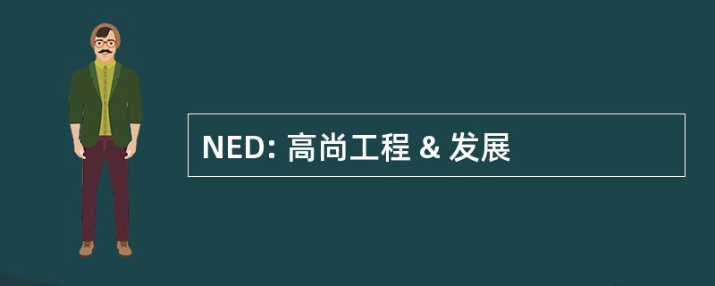 NED: 高尚工程 & 发展