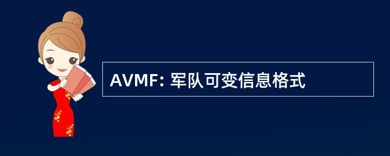 AVMF: 军队可变信息格式