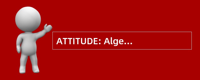 ATTITUDE: Algemeen Christelijk Vakverbond