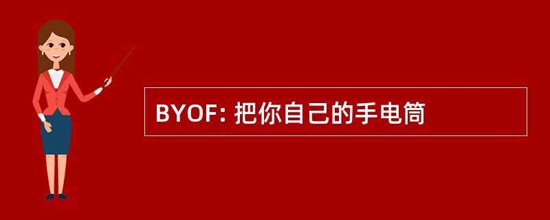 BYOF: 把你自己的手电筒