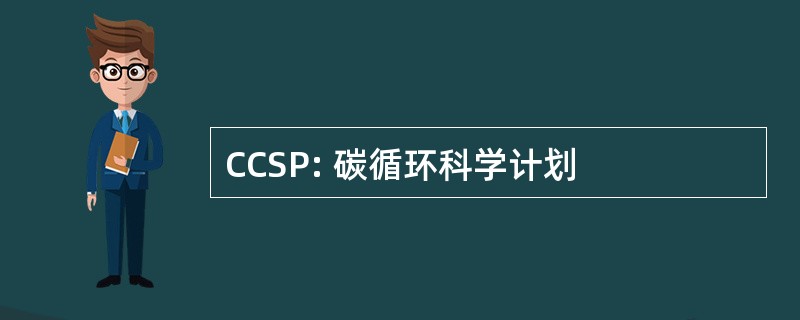 CCSP: 碳循环科学计划