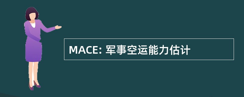 MACE: 军事空运能力估计