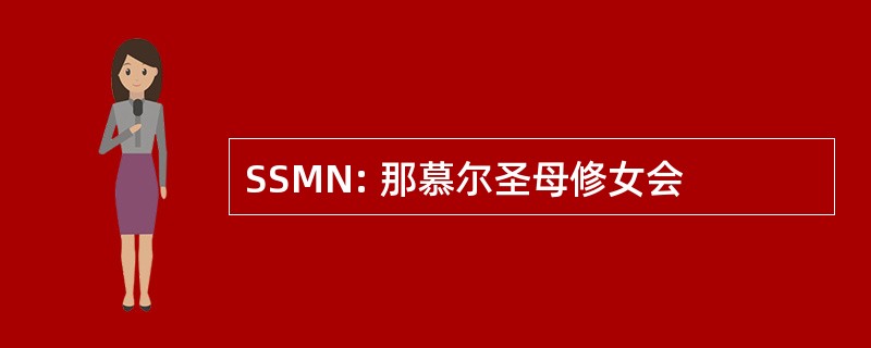 SSMN: 那慕尔圣母修女会