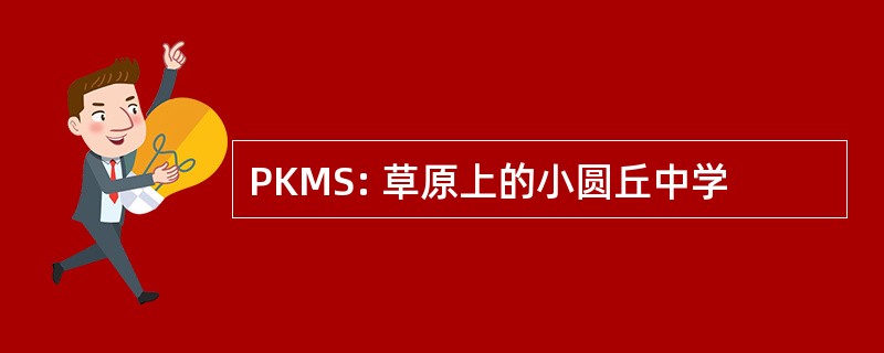 PKMS: 草原上的小圆丘中学