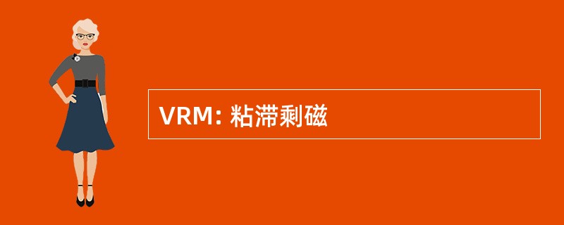 VRM: 粘滞剩磁