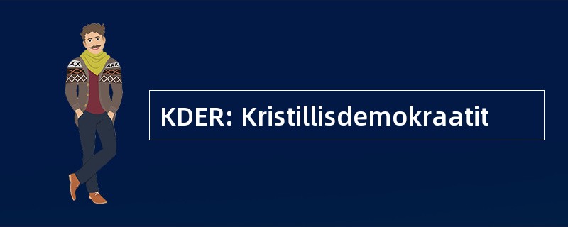 KDER: Kristillisdemokraatit