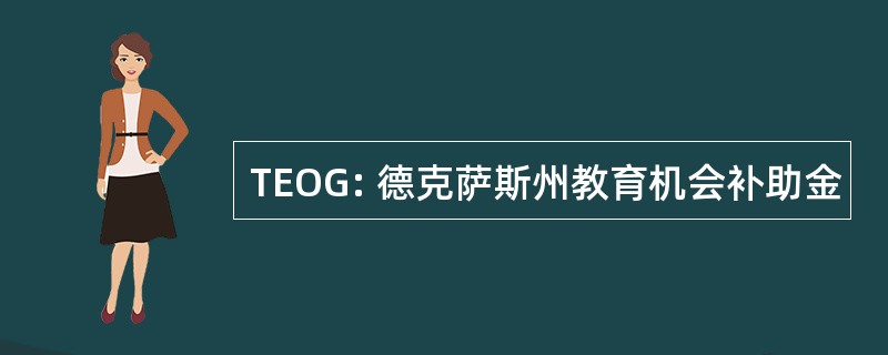 TEOG: 德克萨斯州教育机会补助金