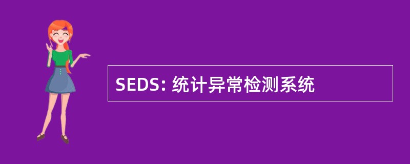 SEDS: 统计异常检测系统