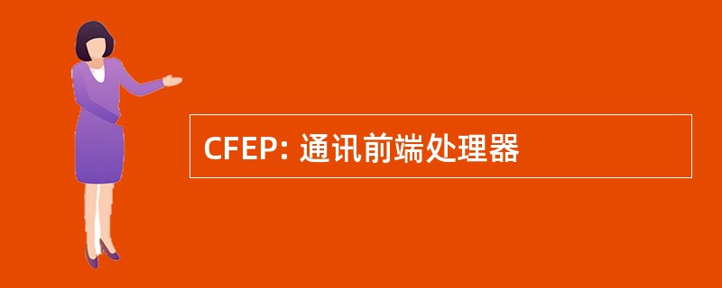 CFEP: 通讯前端处理器