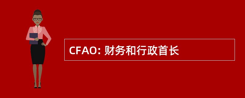 CFAO: 财务和行政首长