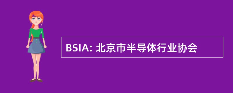 BSIA: 北京市半导体行业协会