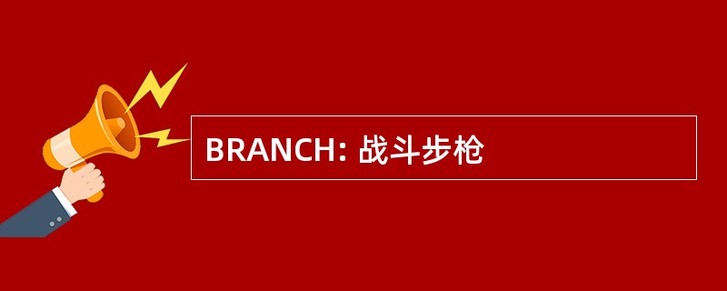 BRANCH: 战斗步枪