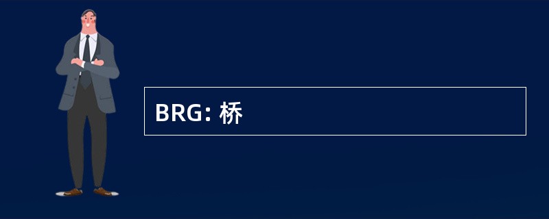 BRG: 桥