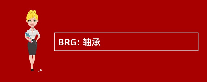 BRG: 轴承