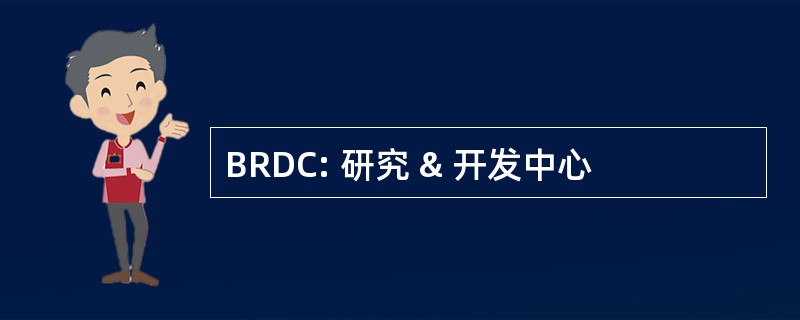 BRDC: 研究 & 开发中心