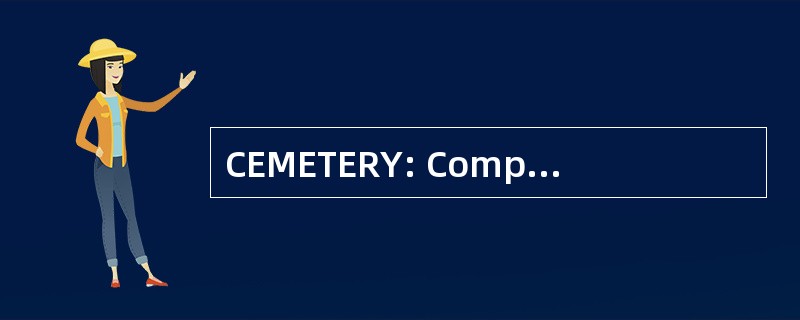 CEMETERY: Compatibilite ElectroMagnetique