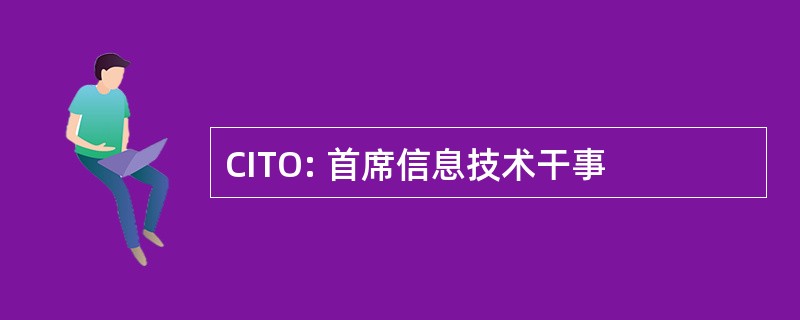 CITO: 首席信息技术干事